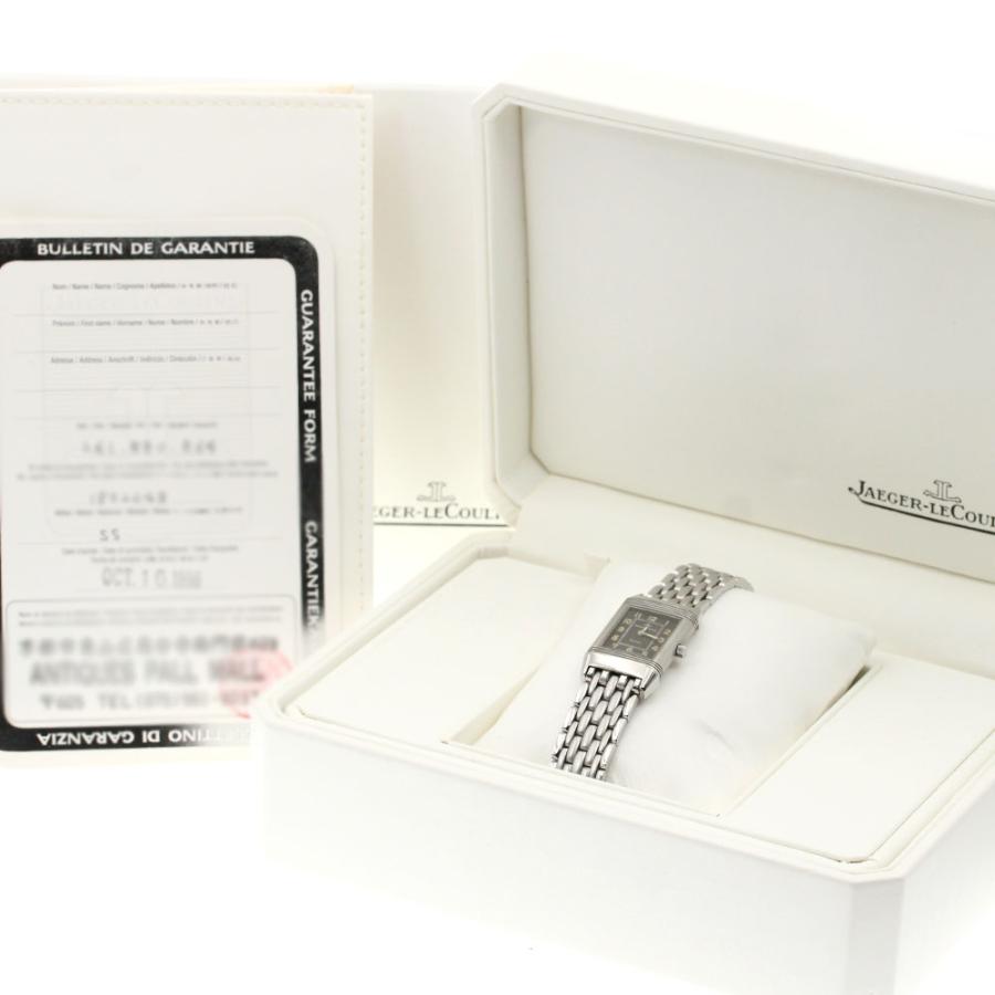 ジャガー・ルクルト JAEGER-LECOULTRE 261.880.864 レベルソクラシックシャドウ 手巻き レディース 箱・保証書付き_867798 JAEGER-LECOULTRE（ジャガー・ルクルト） JAEGER-LECOULTRE 261.880