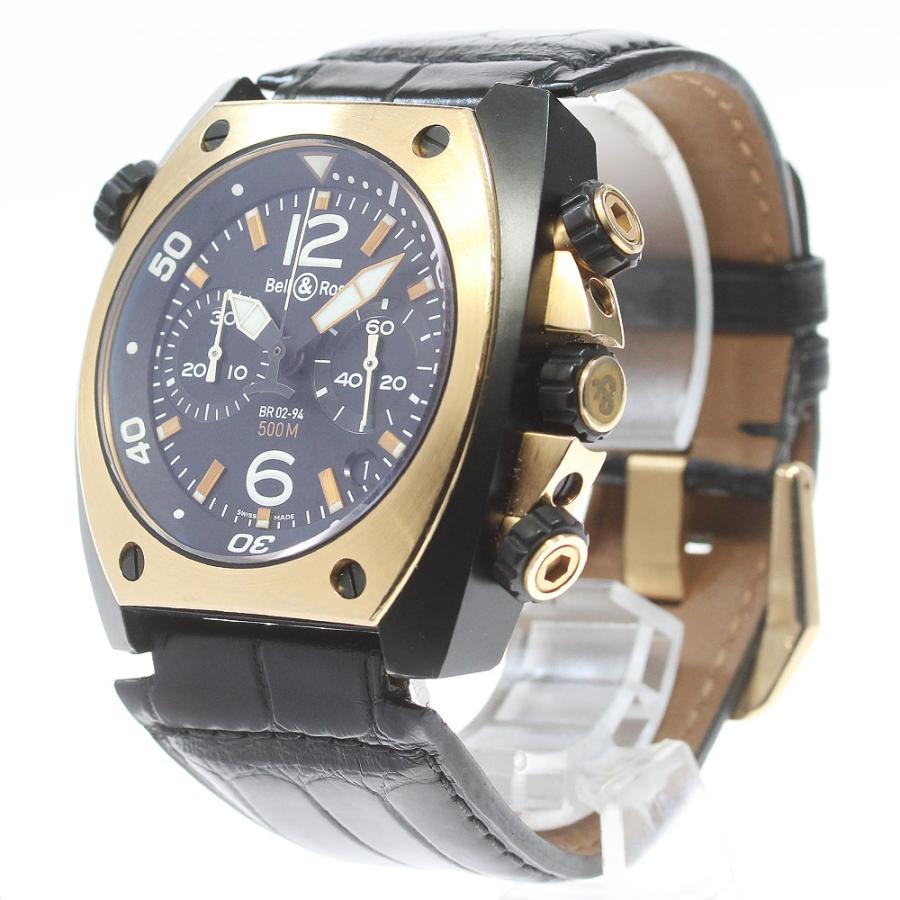 ベル&ロス Bell＆Ross BR02-94 マリーン クロノグラフ 自動巻き メンズ