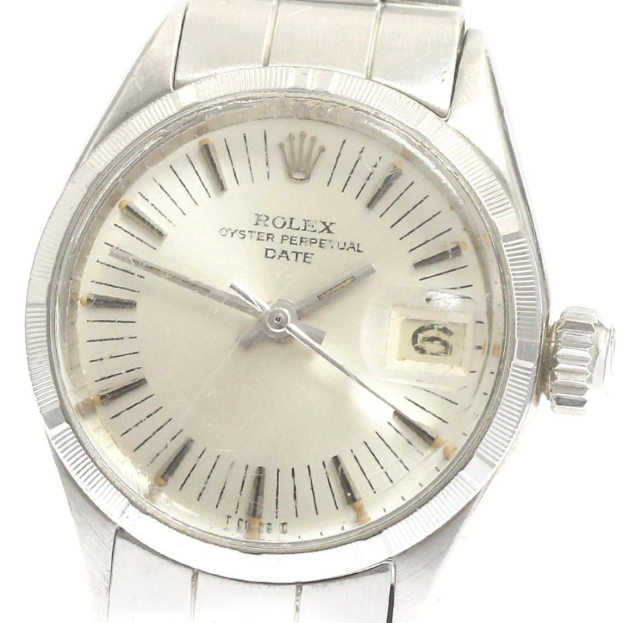 ROLEX 訳あり ロレックス 6519 オイスターパーペチュアルデイト cal  