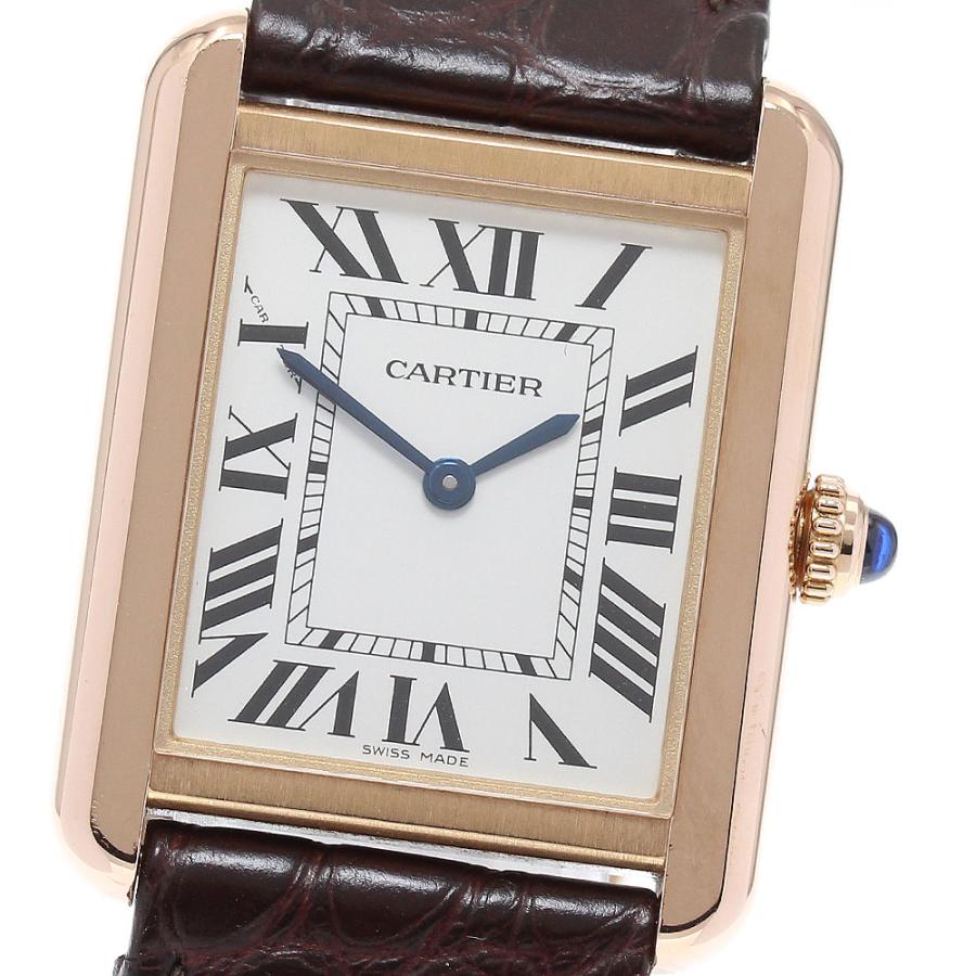 Cartier カルティエ CARTIER W5200024 タンクソロSM クォーツ 