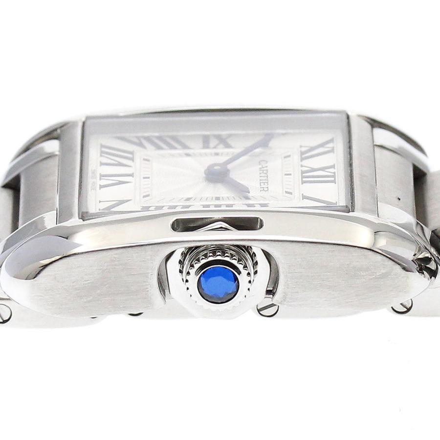 カルティエ CARTIER W5310022 タンクアングレーズSM クォーツ レディース 良品 _943083 Cartier（カルティエ） CARTIER W5310022 タンクアングレーズSM
