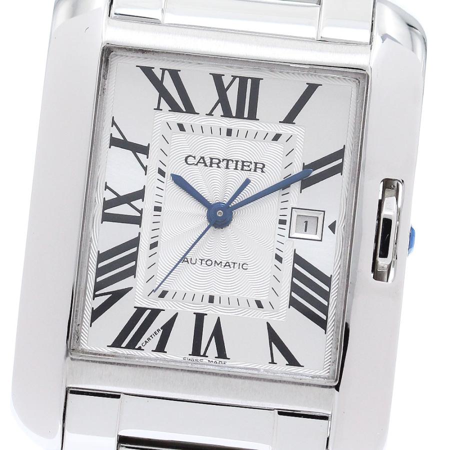 Cartier（カルティエ） CARTIER W5310009 タンクアングレーズLM デイト 