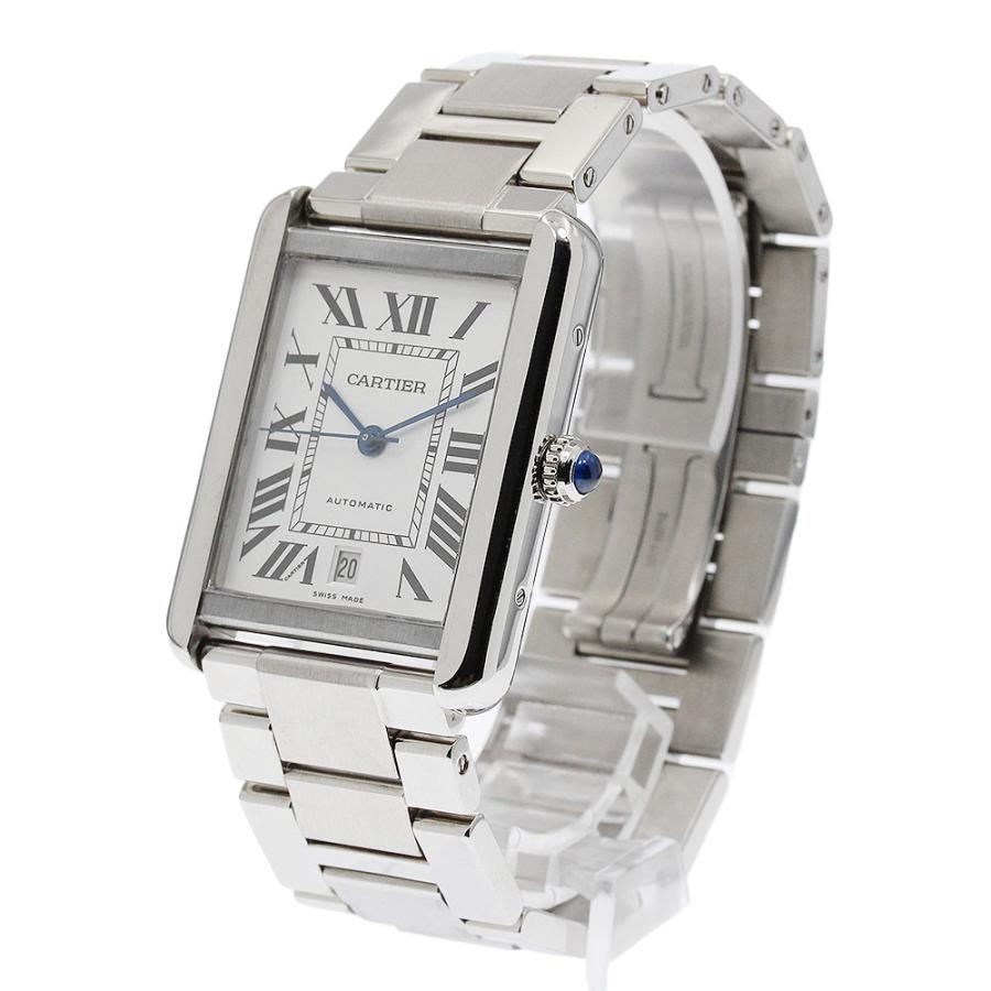 カルティエ CARTIER W5200028 タンクソロ XL デイト 自動巻き メンズ _869308 Cartier（カルティエ） CARTIER W5200028 タンクソロ XL デイト 自動
