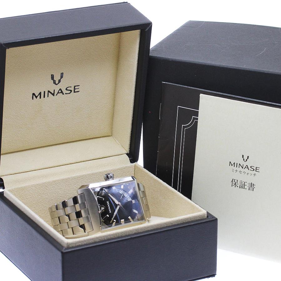ミナセ MINASE VM03-M01SB ファイブウィンドウズ デイト 自動巻き
