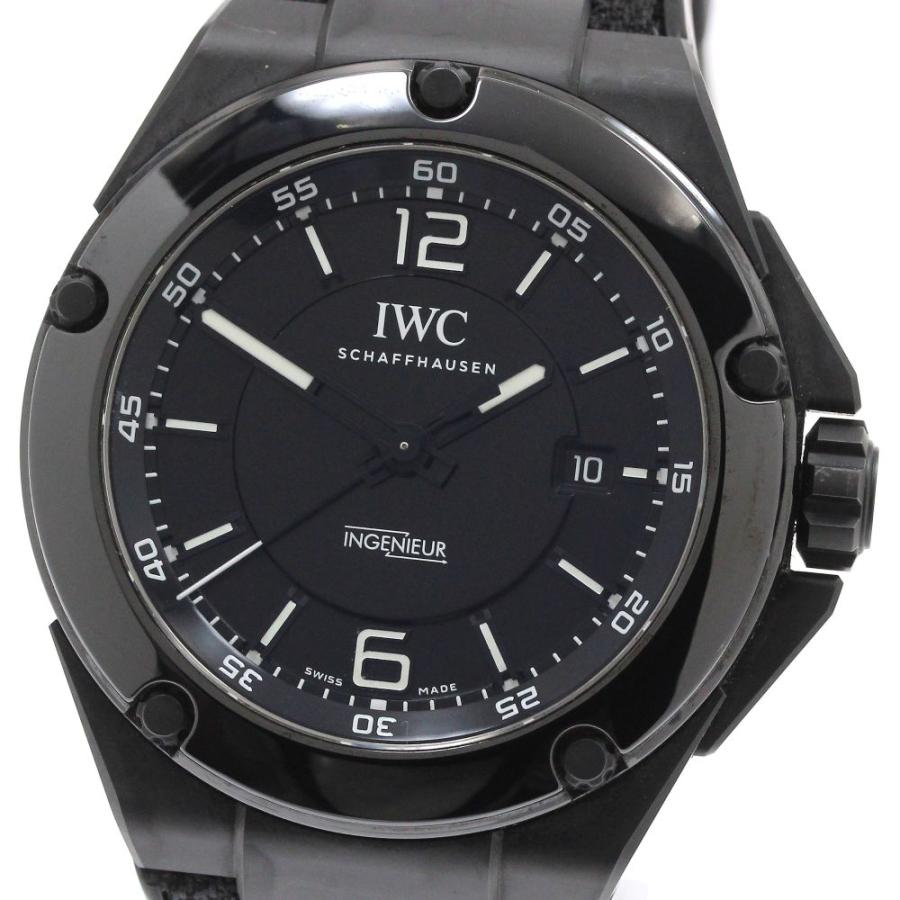 ベルト訳あり IWC IWC SCHAFFHAUSEN IW322503 インヂュニア オートマティック AMG ブラックシリーズ デイト 自動巻き メンズ _922573 IWC SCHAFFHAUSEN（IWCシャフハウゼン） ベルト訳あり IWC IWC