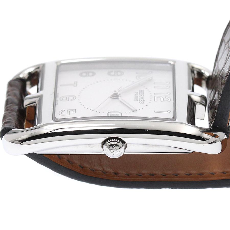 専用290【美品】HERMES ケープコッド CC2.710 メンズ　レディース エルメス ケープコッド CC2.710 シルバー ユニセックス 時計 【中古