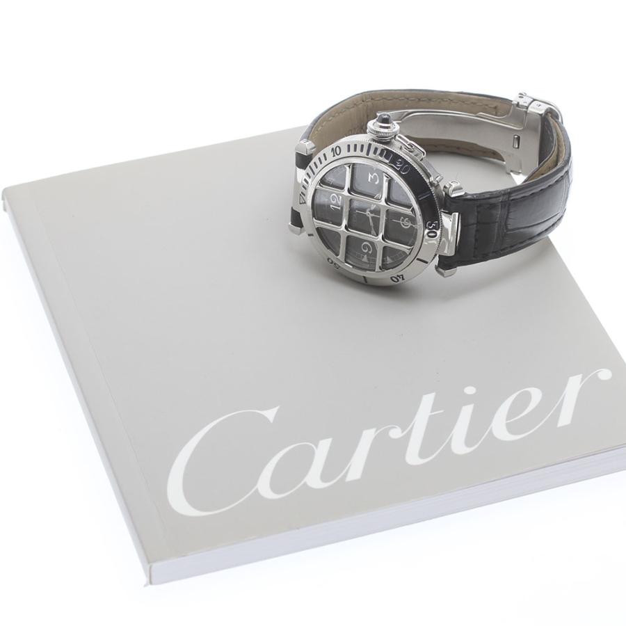 Cartier カルティエ CARTIER W3105255 パシャグリット プラチナベゼル  
