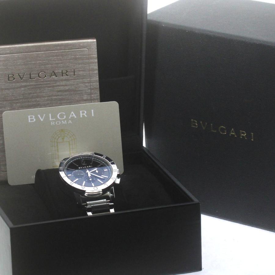 ブルガリ BVLGARI BB41SCH ブルガリブルガリ クロノグラフ 自動巻き メンズ 保証書付き_866128 BVLGARI（ブルガリ） BVLGARI BB41SCH ブルガリブルガリ クロノグラフ
