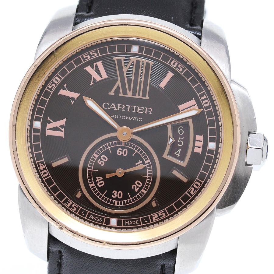 カルティエ CARTIER W7100051 カリブルドゥカルティエ 自動巻き メンズ _870229 Cartier（カルティエ） CARTIER W7100051 カリブルドゥカルティエ 自動