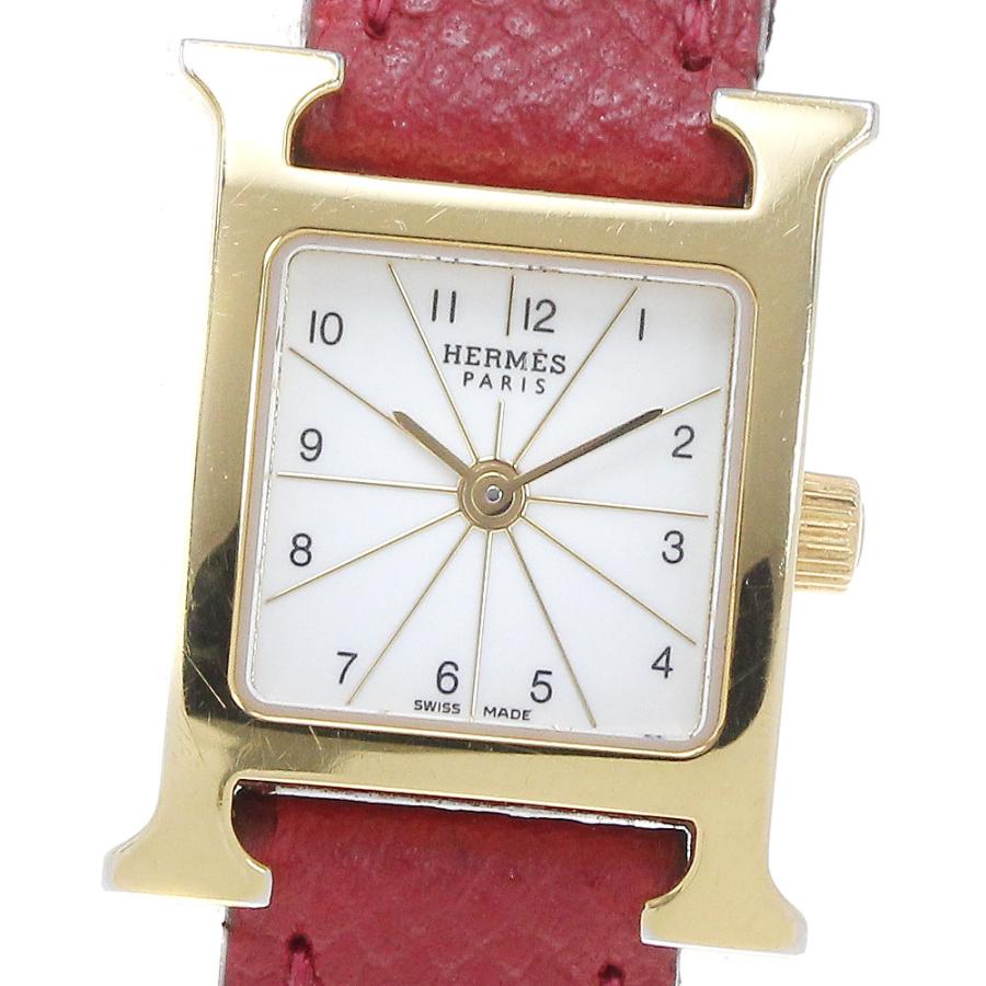 エルメス　HERMES レディース　HH1.101 Hウォッチ ミニ HERMES（エルメス） HERMES HH1.101 Hウォッチ ミニ クォーツ