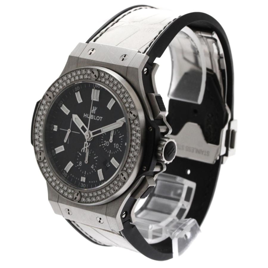【美品】 ウブロ ビッグバン スチール 301.SX.1170.RX ブラック HUBLOT（ウブロ） HUBLOT 301.SX.1170.RX.1104 ビッグバン スチール