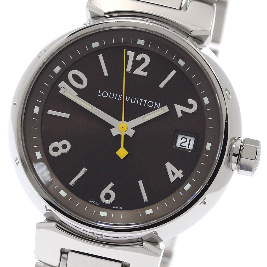LOUIS VUITTON ルイ・ヴィトン Q1311 タンブール デイト クォーツ
