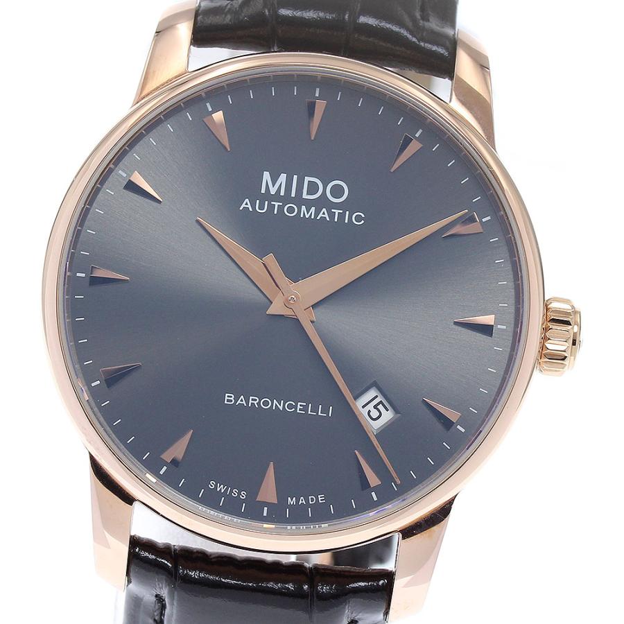 ミドー MIDO M86003134 バロンチェッリ デイト 自動巻き メンズ 美品 