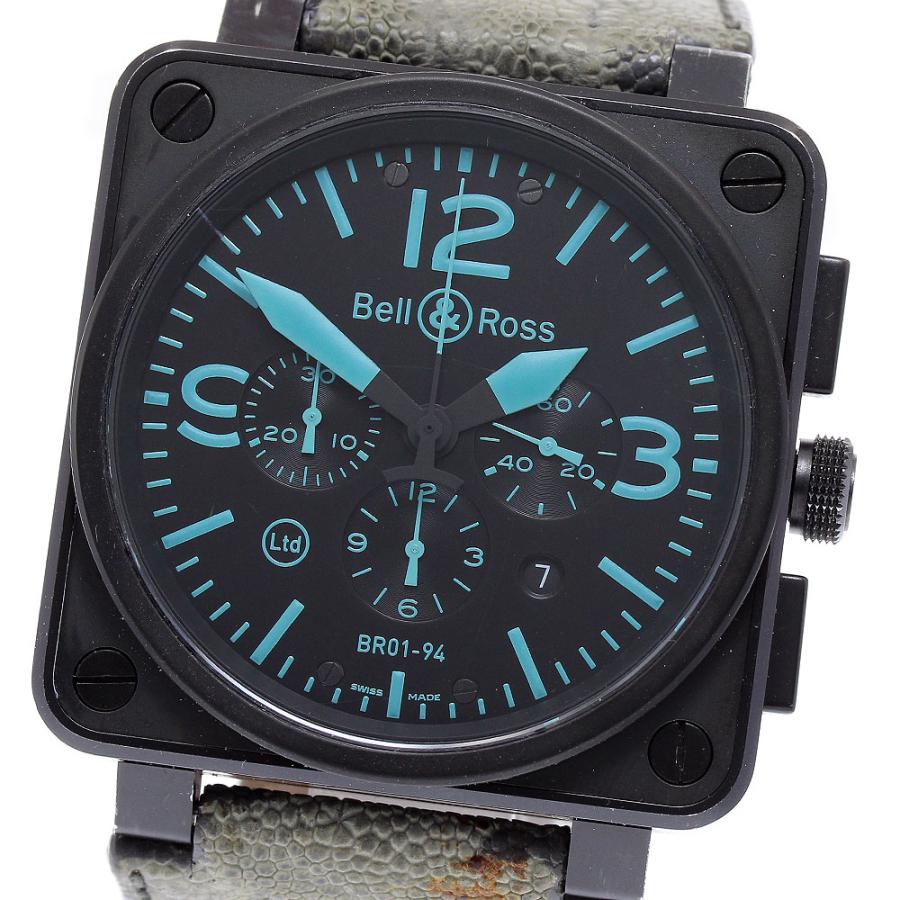 Bell&Ross ベルロス　ベル&ロス　BR01 自動巻 ベル&ロス Bell＆Ross BR01-94-SBlue BR01-94-SBlue 世界限定500本