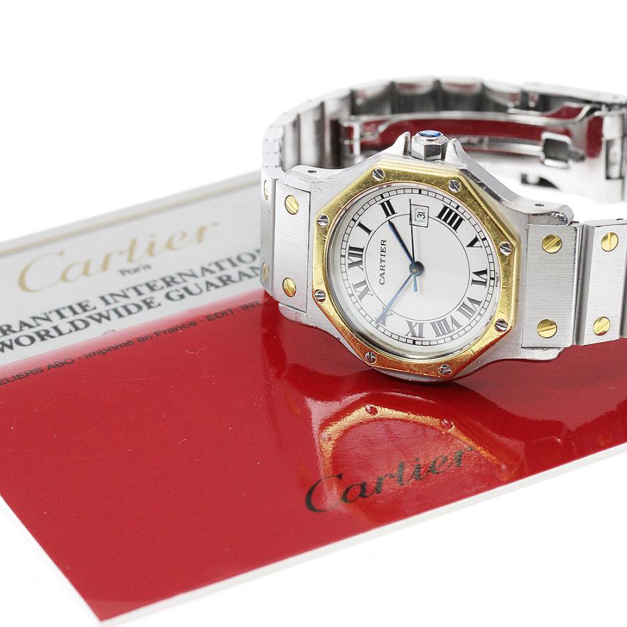 Cartier カルティエ CARTIER サントスオクタゴン LM YGコンビ 自動巻き  