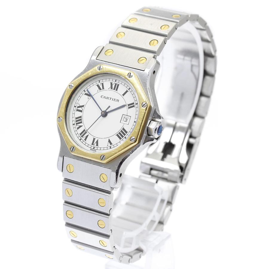 Cartier（カルティエ） サントスオクタゴン LM YGコンビ 自動巻き