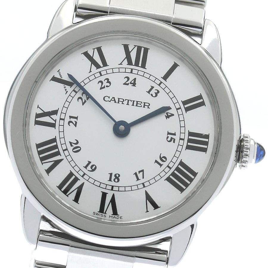 カルティエ CARTIER W6701004 ロンドソロSM クォーツ レディース _941244 Cartier（カルティエ） CARTIER W6701004 ロンドソロSM クォーツ