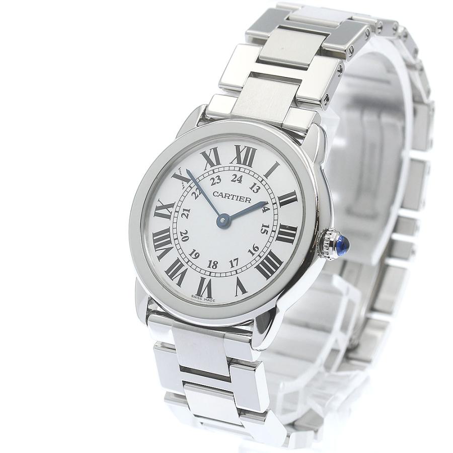 カルティエ CARTIER W6701004 ロンドソロSM クォーツ レディース _941244 Cartier（カルティエ） CARTIER W6701004 ロンドソロSM クォーツ