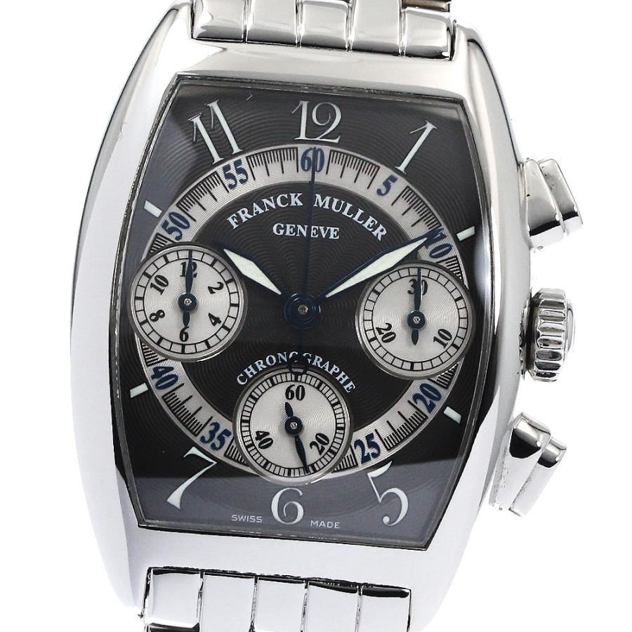 フランクミュラー FRANCK MULLER 7502CC トノー カーベックス クロノグラフ 手巻き ボーイズ 保証書付き_873178 FRANCK MULLER（フランクミュラー） FRANCK MULLER 7502CC トノー カー