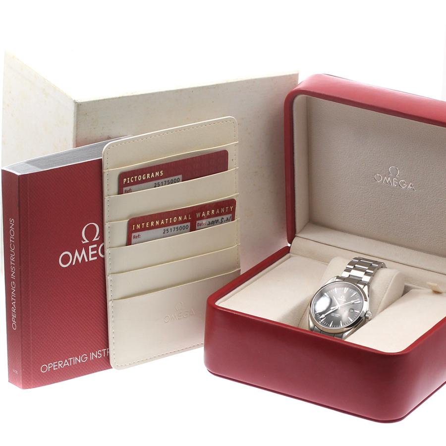 OMEGA オメガ 2517.50 シーマスター アクアテラ デイト クォーツ  