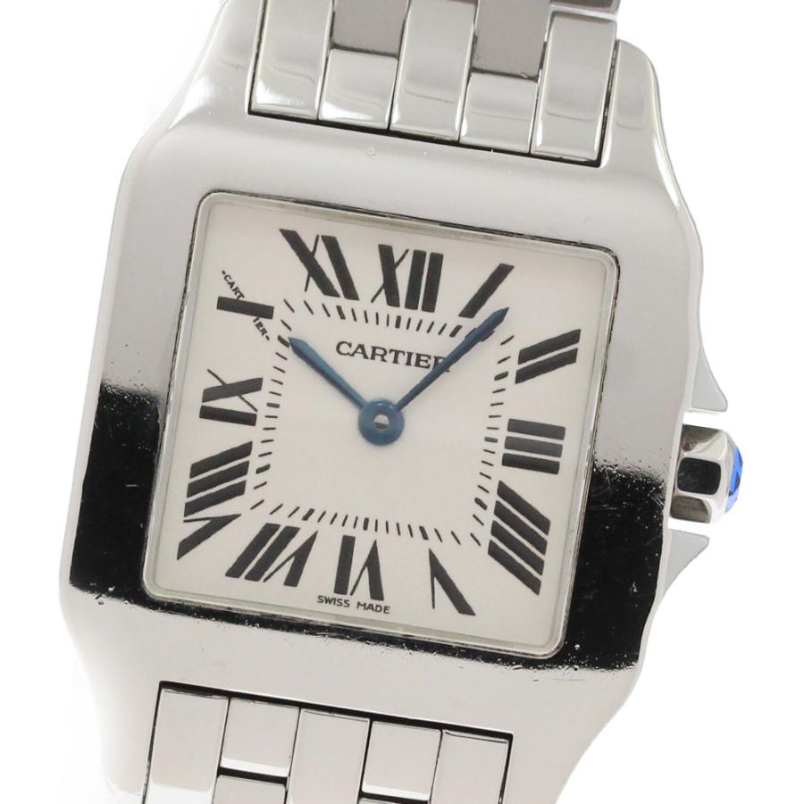 カルティエ CARTIER W25065Z5 サントス ドゥモワゼル LM クォーツ メンズ _874139 Cartier（カルティエ） CARTIER W25065Z5 サントス ドゥモワゼル LM