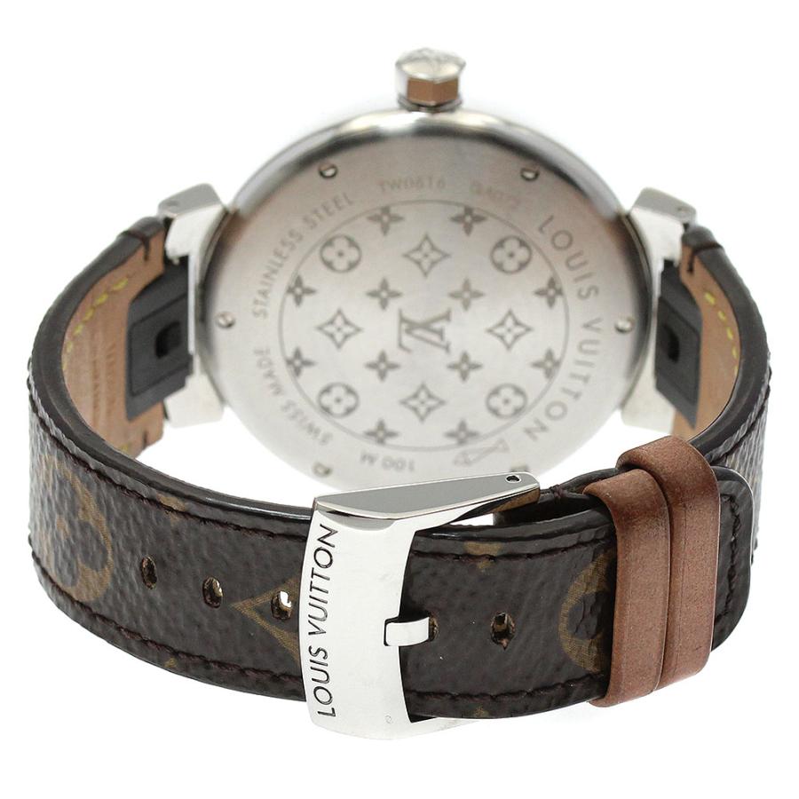 LOUIS VUITTON ルイ・ヴィトン QA072 タンブール モノグラム クォーツ  