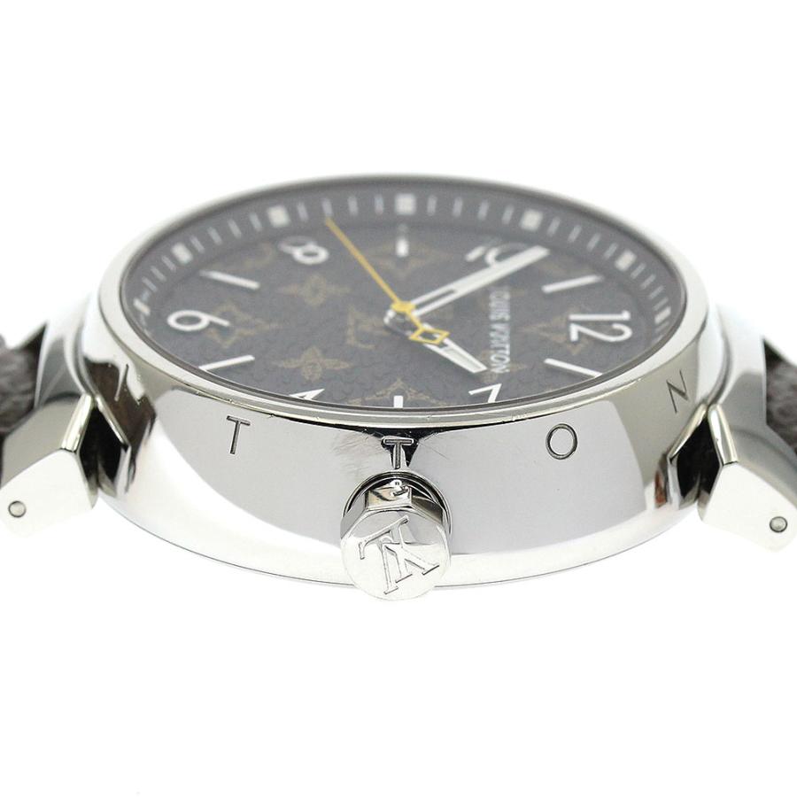 LOUIS VUITTON ルイ・ヴィトン QA072 タンブール モノグラム クォーツ  