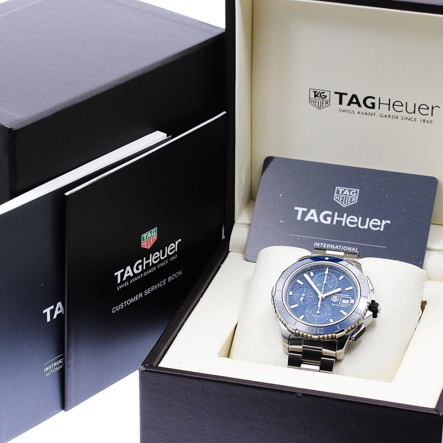 TAG HEUER（タグ・ホイヤー） TAG HEUER CAK2112 アクアレーサー デイト クロノグラフ 自動巻き メンズ 箱・保証書 ...