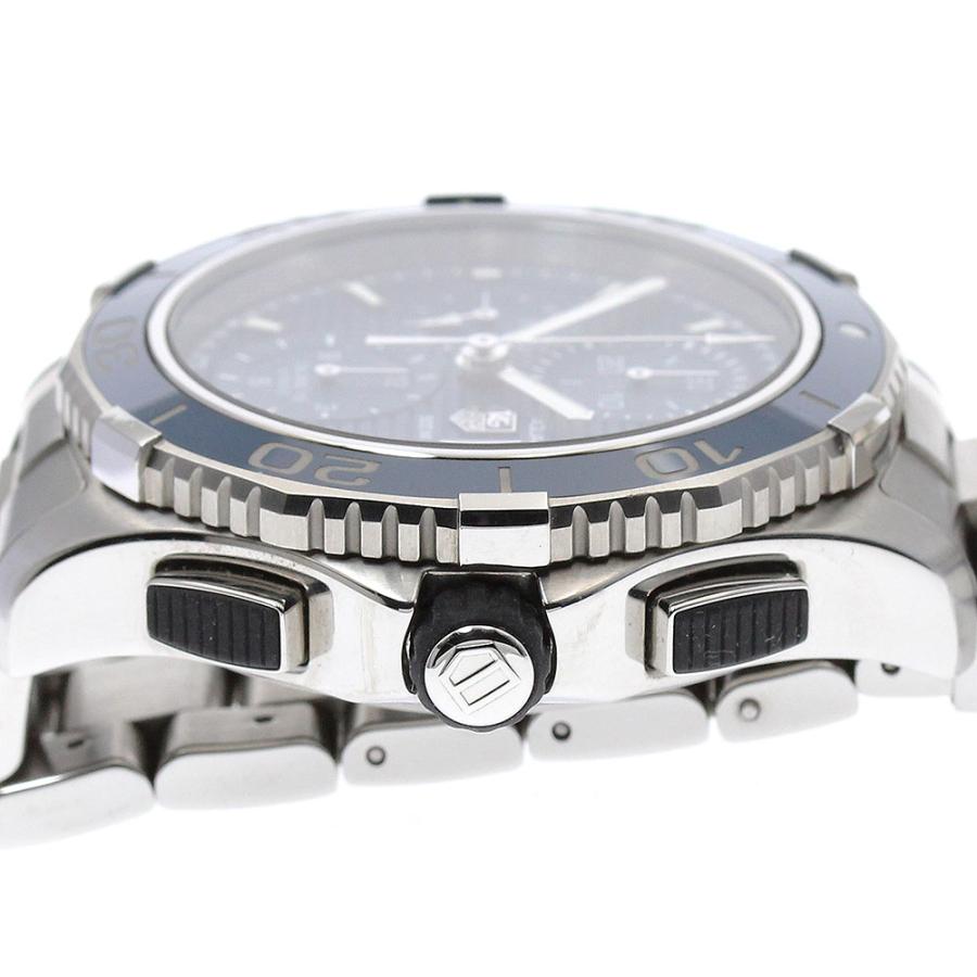 TAG HEUER（タグ・ホイヤー） TAG HEUER CAK2112 アクアレーサー デイト クロノグラフ 自動巻き メンズ 箱・保証書 ...