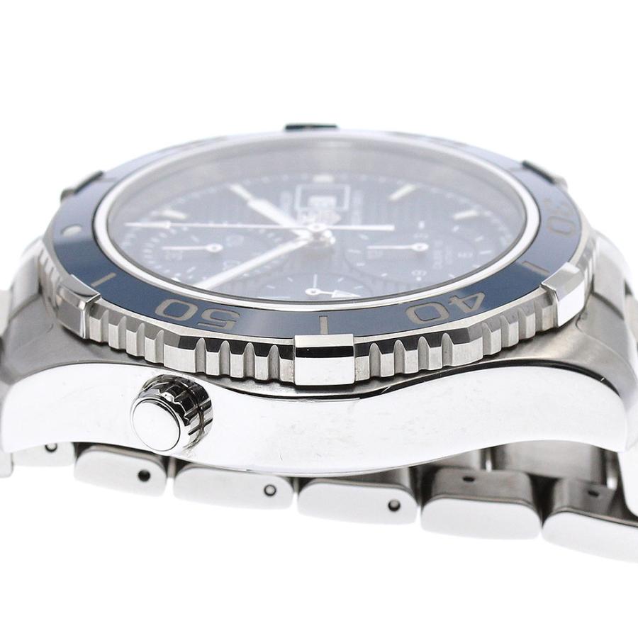TAG HEUER（タグ・ホイヤー） TAG HEUER CAK2112 アクアレーサー デイト クロノグラフ 自動巻き メンズ 箱・保証書 ...