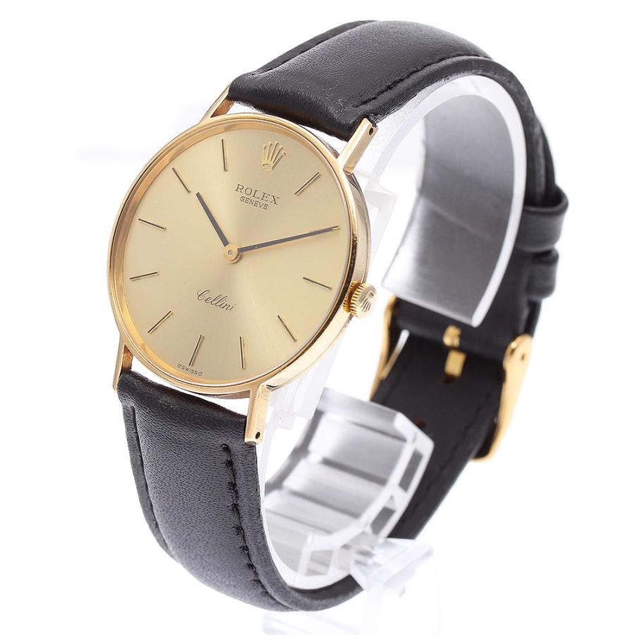 ROLEX ロレックス 3833 チェリーニ K18YG cal.1600 手巻き メンズ  