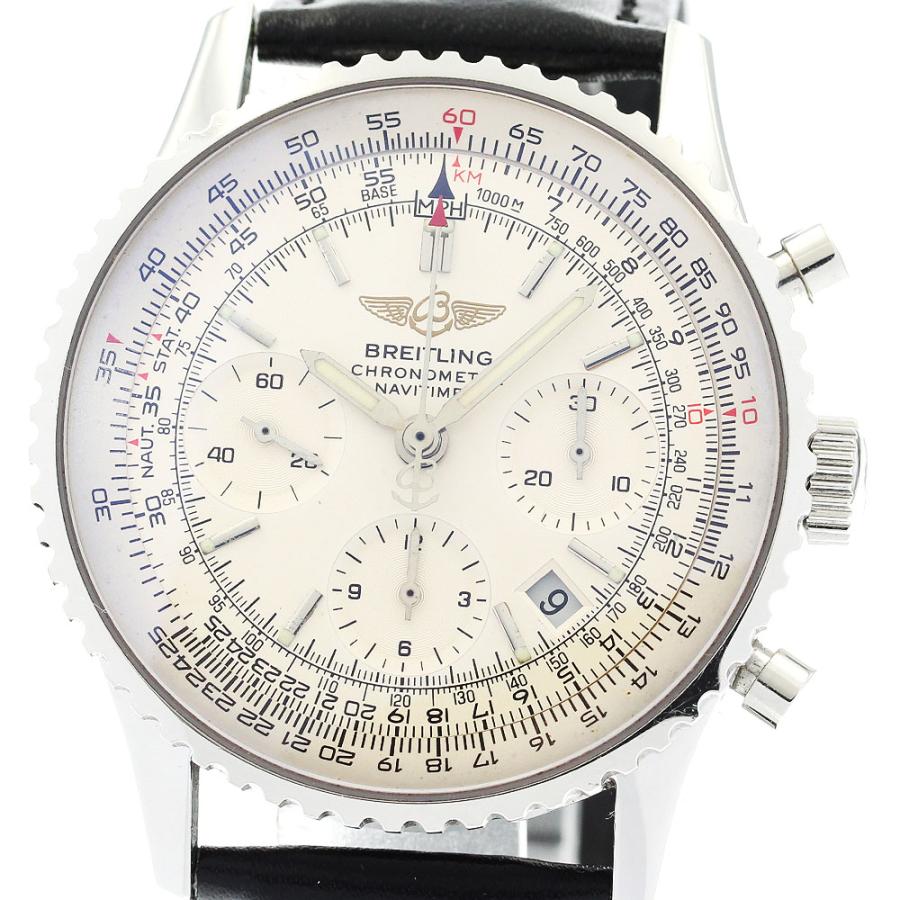 ミ*ト様 ブライトリングBREITLING ナビタイマーA23322クロノグラフ ブライトリング（BREITLING） BREITLING A23322 ナビタイマー クロノ