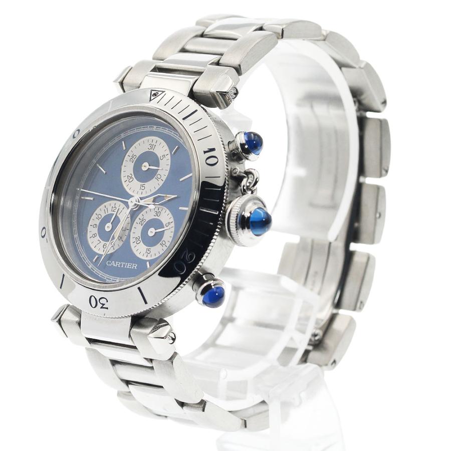 Cartier（カルティエ） ジャンク CARTIER W3100855 パシャ35 クロノリ