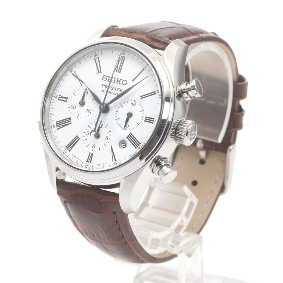 SEIKO SARK013 自動巻きクロノグラフ SEIKO セイコー SARK013/8R48-00K0 プレザージュ デイト クロノ