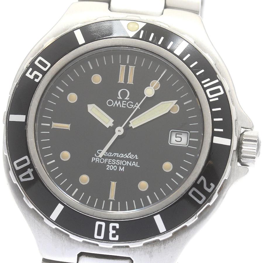 オメガシーマスター200 クオーツ OMEGA オメガ シーマスター200 デイト クォーツ メンズ _875437
