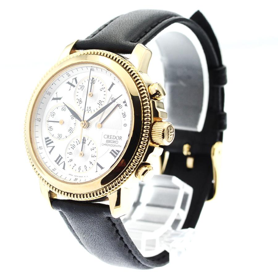 希少　稼動　腕時計　SEIKO CREDOR　セイコー　クレドール　D39 SEIKO セイコー GBBH998/6S74-0020 クレドール クロノグラフ