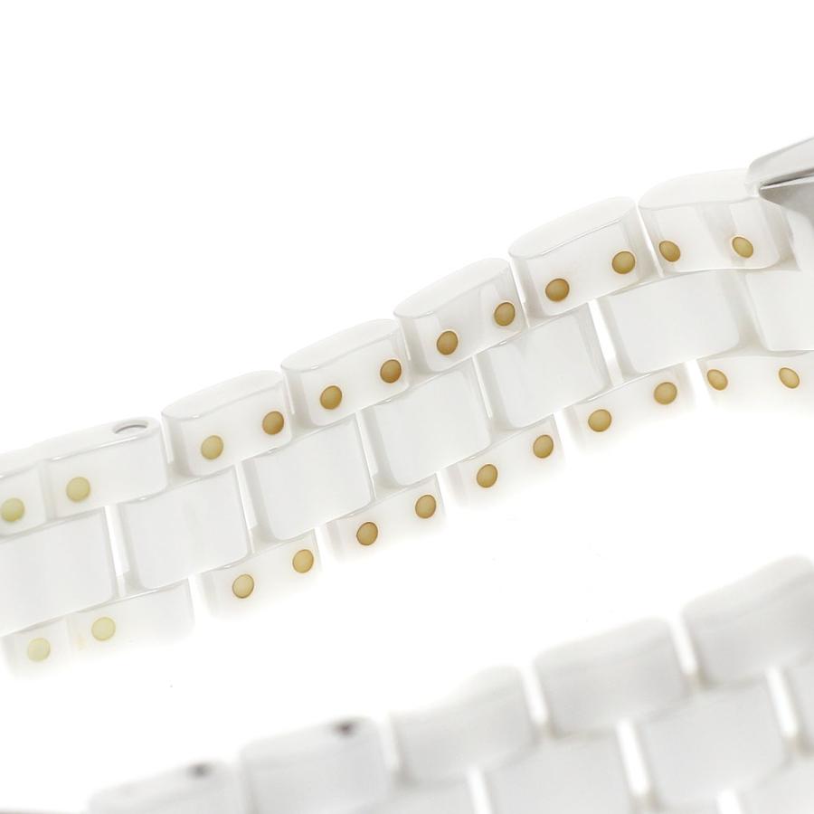 訳あり シャネル CHANEL H0968 J12 33ｍｍ 白セラミック デイト クォーツ レディース _825707 CHANEL（シャネル） CHANEL H0968 J12 33mm 白セラミック デイト