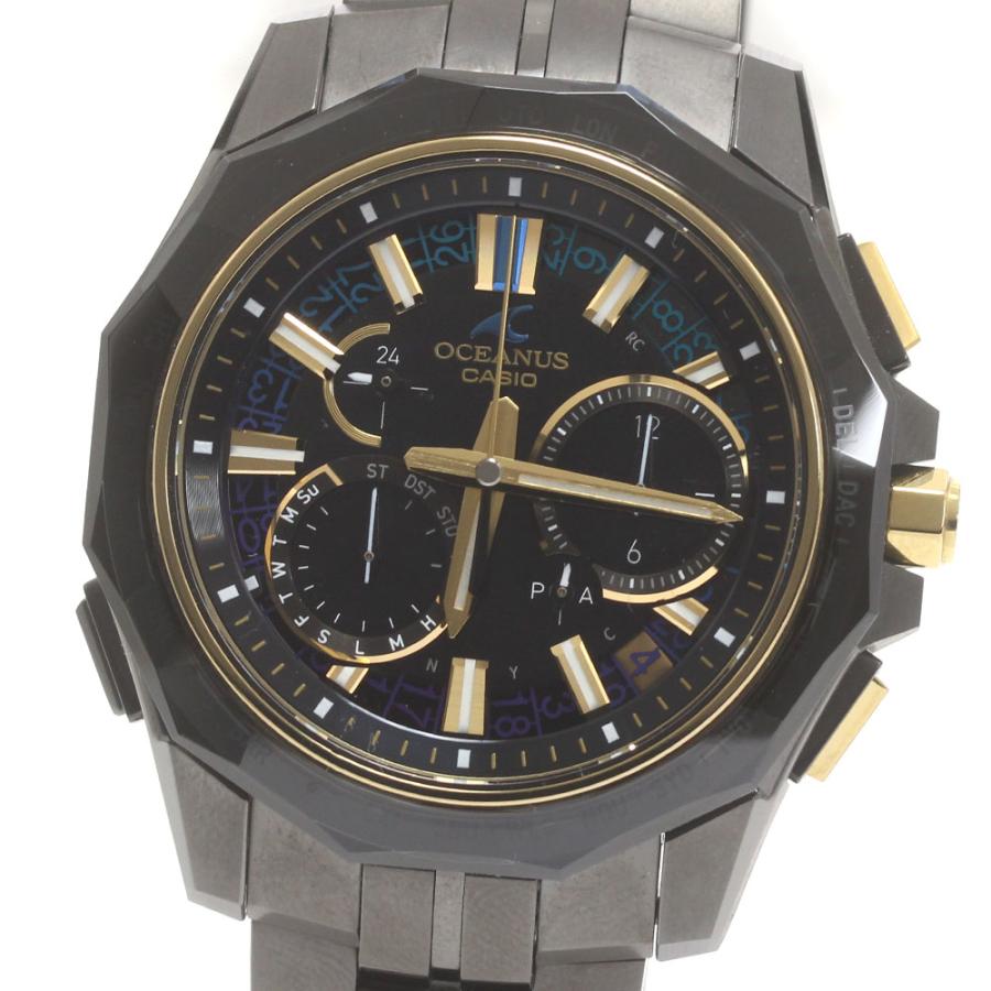 カシオ CASIO OCW-SG1000ZE-1AJR オシアナス　 50周年記念　世界限定350本 ソーラー電波 メンズ 極美品 箱・保証書付き_876080 CASIO（カシオ） CASIO OCW-SG1000ZE-1AJR オシアナス 50周年記念 世界