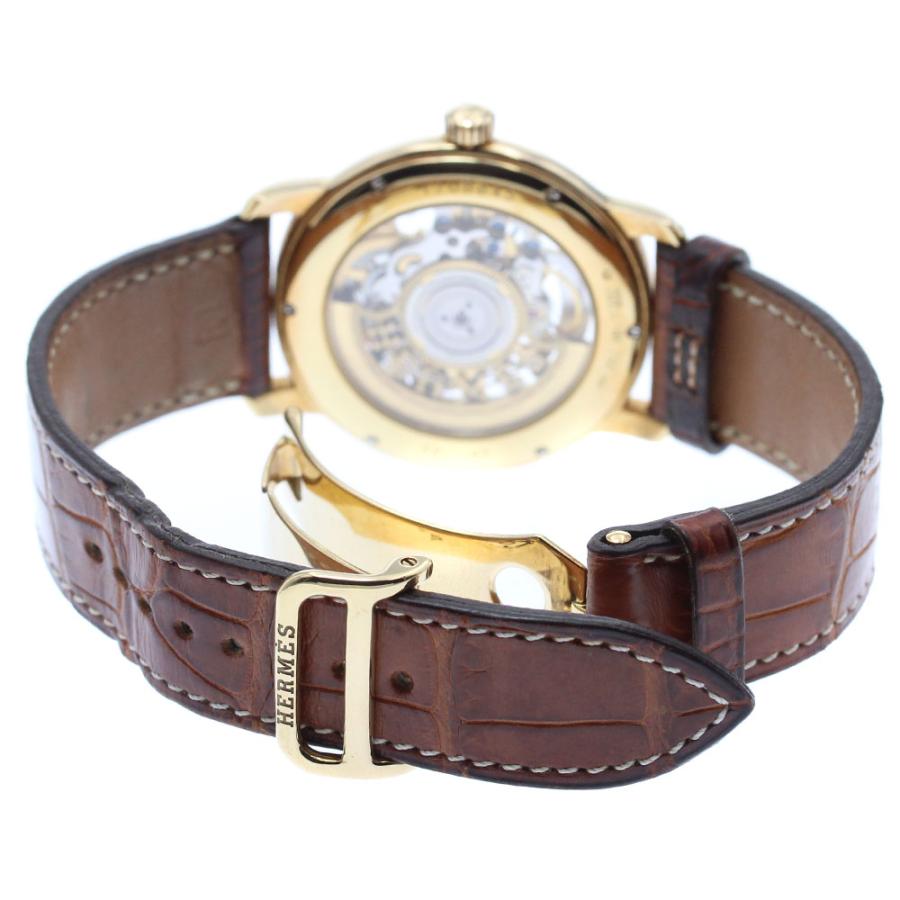k*n様 HERMES エルメス　腕時計 HERMES（エルメス） HERMES SM1.785 セザム スケルトン K18YG 自動巻き