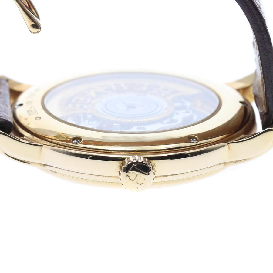 HERMES エルメス ウォッチ セザム スケルトン 時計 SM1.785 腕時計
 K18イエローゴールド K18YG/本革 K18YG/クロコ スケルトン イエローゴールド □D刻印(2000年)刻印 自動巻き スケルトン文字盤 レディース【中古】 HERMES（エルメス） HERMES SM1.785 セザム スケルトン K18YG 自動巻き
