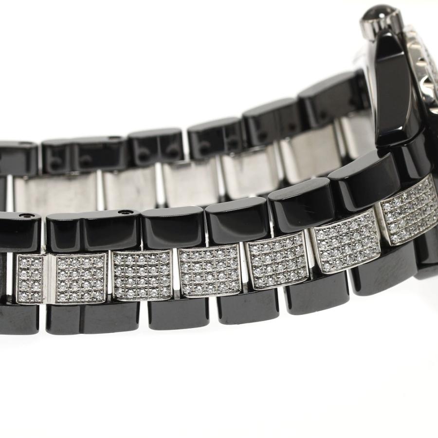 CHANEL（シャネル） CHANEL H1339 J12 黒セラミック デイト ダイヤ