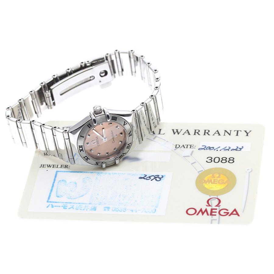 オメガ OMEGA 1561.61 コンステレーション ミニ マイチョイス クォーツ  