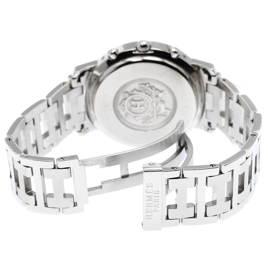 HERMES エルメス CL1.910 クリッパークロノ デイト クォーツ
