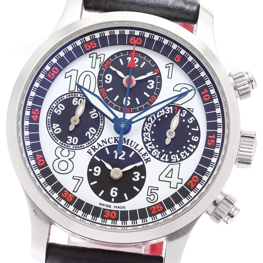 フランクミュラー FRANCK MULLER TRANS AM CC MB トランスアメリカ クロノグラフ 自動巻き メンズ 保証書付き_876535 FRANCK MULLER（フランクミュラー） FRANCK MULLER TRANS AM CC MB