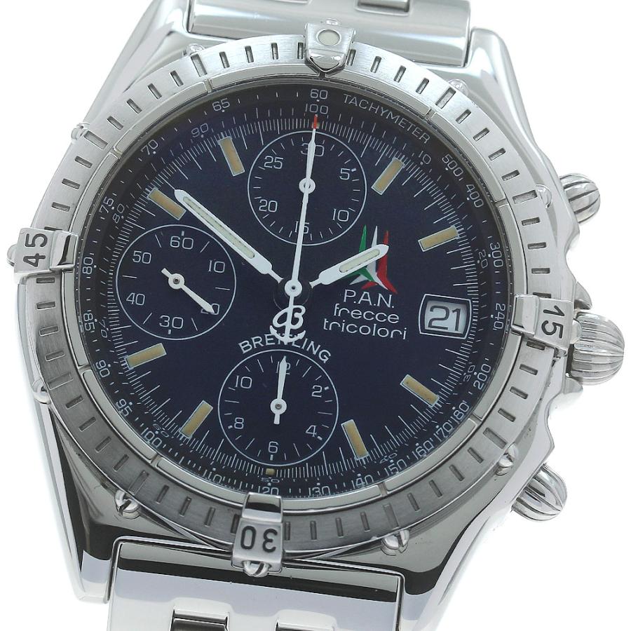 ブライトリング BREITLING A13050.1 クロノマット フレッチェトリコローリ 限定4000本 クロノグラフ 自動巻き メンズ 保証書付き_900359 ブライトリング（BREITLING） BREITLING A13050.1 クロノマット
