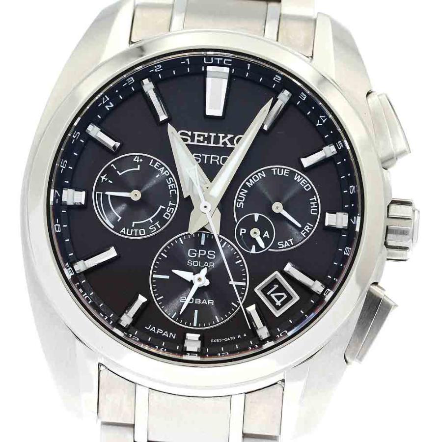 SEIKO アストロン SBXC067 5X53 SEIKO ASTRON GPS Solar 5X53 Dual-Time Sport Titanium SBXC067