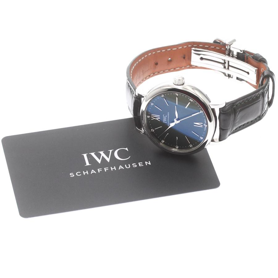 IWC IWC SCHAFFHAUSEN IW357405 ポートフィノ オートマティック 34 12Pダイヤ 自動巻き レディース 保証書付き_877654 楽天市場】IWC IWC SCHAFFHAUSEN IW357405 ポートフィノ