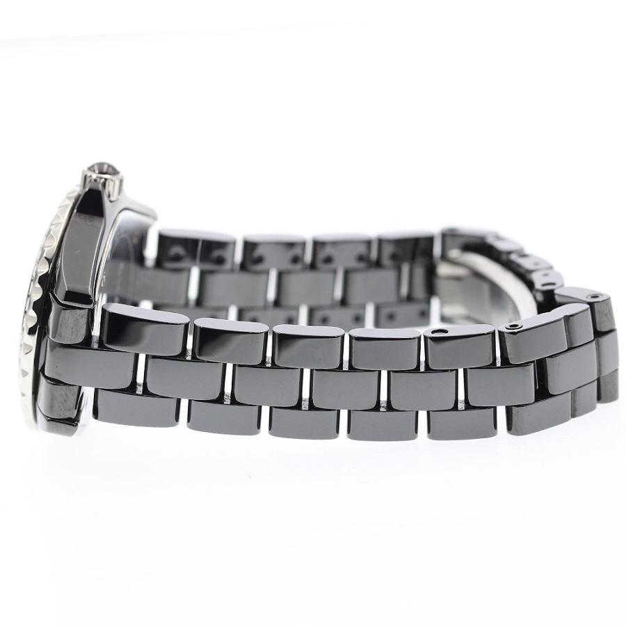 CHANEL シャネル H2571 J12 ダイヤベゼル 8P クォーツ レディース 良品  