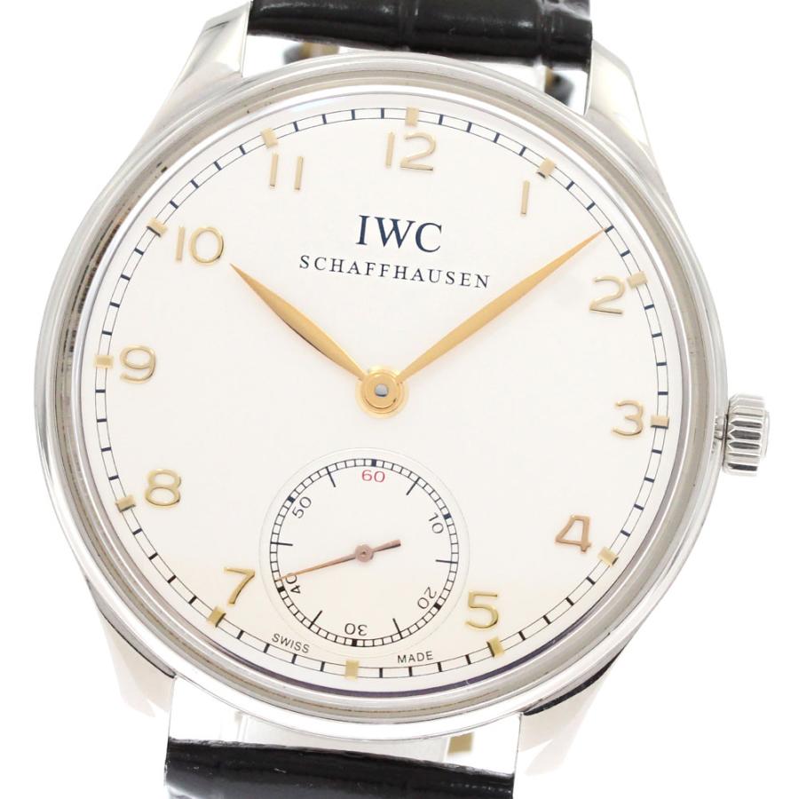IWC IWC SCHAFFHAUSEN IW545408 ポルトギーゼ ハンドワインド スモールセコンド 手巻き メンズ 良品 _877809 IWC SCHAFFHAUSEN（IWCシャフハウゼン） IWC IWC SCHAFFHAUSEN
