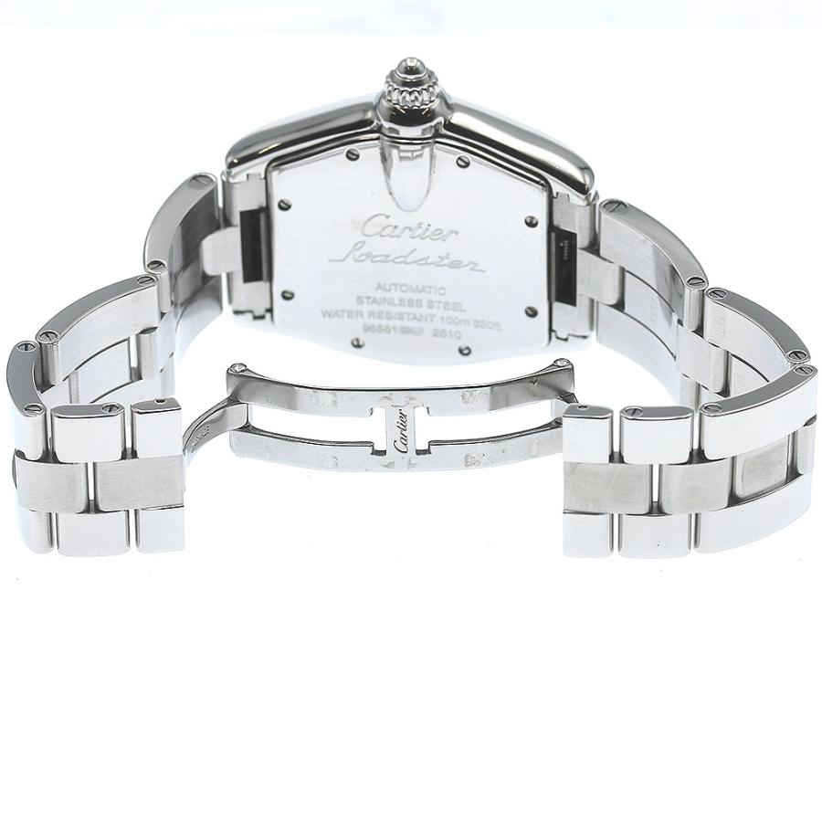 Cartier ロードスター LM W62025V CARTIER/カルティエ】 ロードスターLM W62025V3 仕上げ済 腕時計